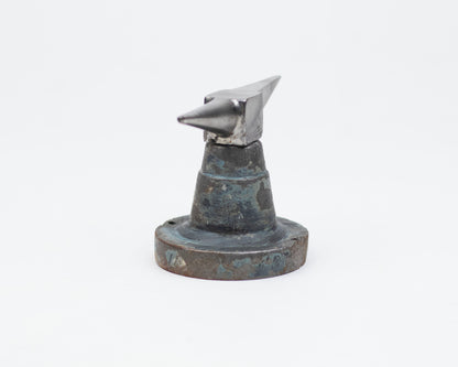 VINTAGE MINIATURE DOUBLE-HORN JEWELER'S ANVIL
