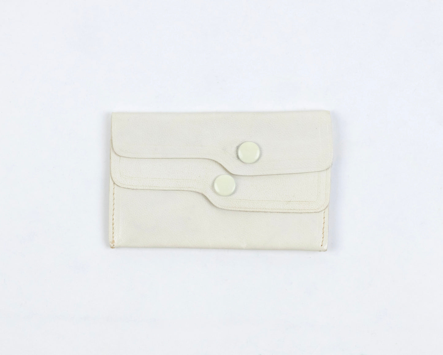 VINTAGE LACE KNIT PURSE WITH LEATHER CARDHOLDER