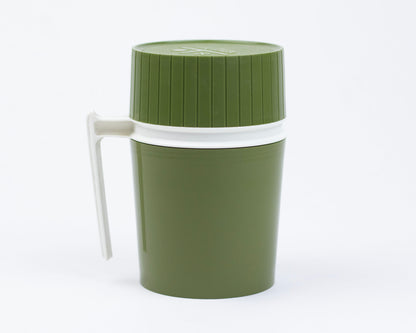 VINTAGE 1970S GREEN 10 OZ THERMOS CUP