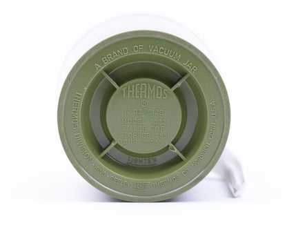 VINTAGE 1970S GREEN 10 OZ THERMOS CUP