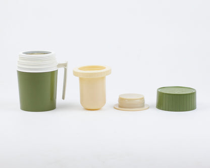 VINTAGE 1970S GREEN 10 OZ THERMOS CUP