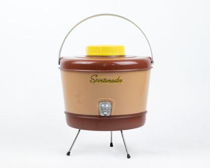 VINTAGE MID-CENTURY SPORTSMASTER ONE GALLON PICNIC COOLER
