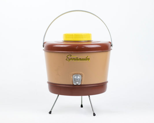 VINTAGE MID-CENTURY SPORTSMASTER ONE GALLON PICNIC COOLER
