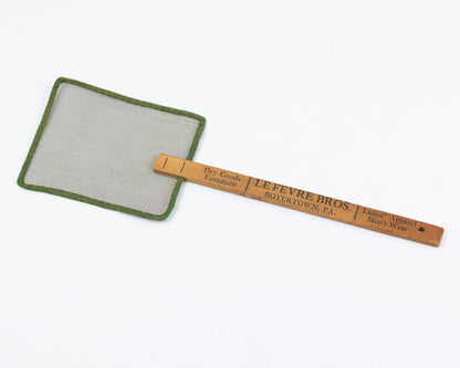 VINTAGE PROMOTIONAL FLY SWATTER - LE FEVRE BROS. BOYERTOWN, PA
