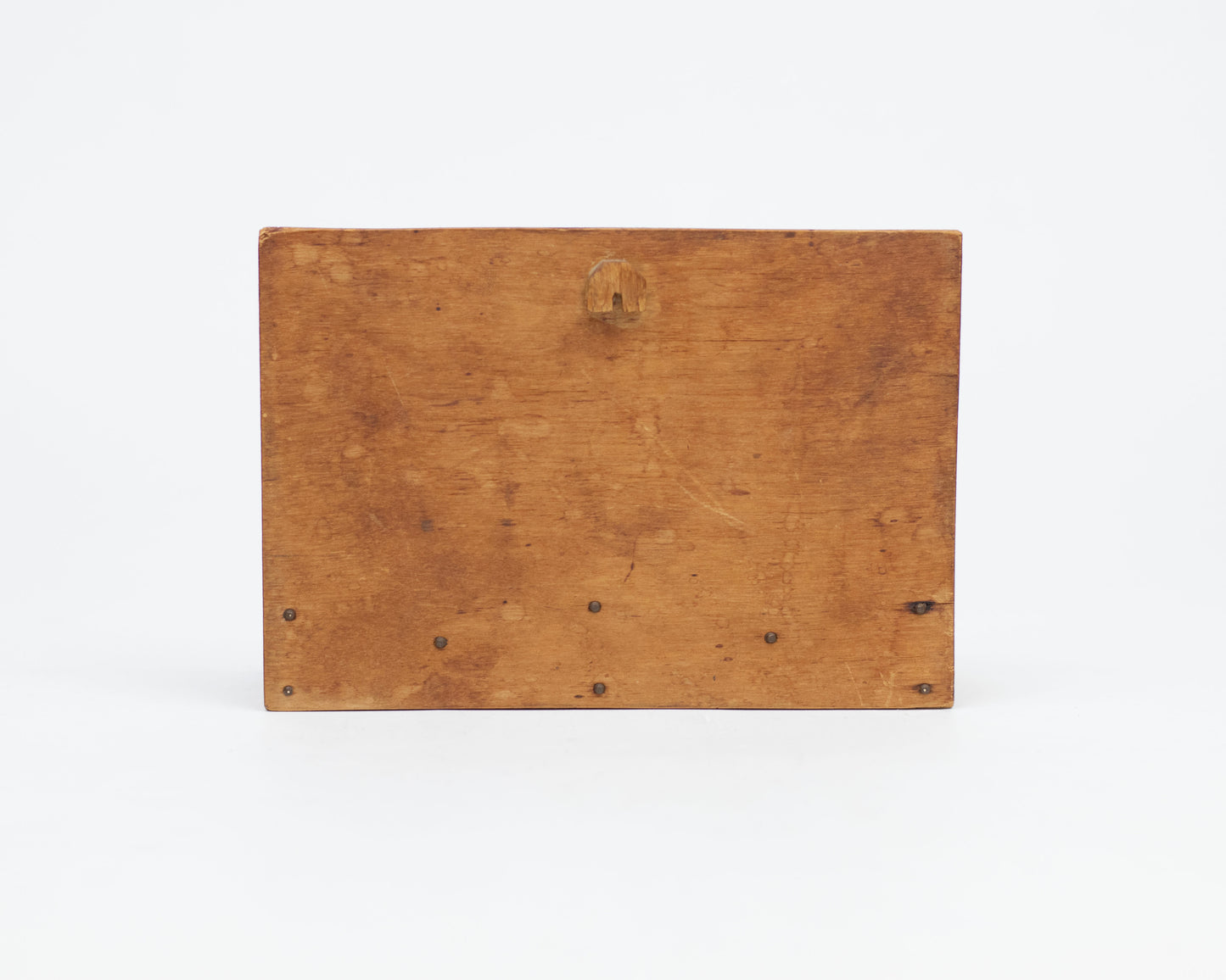 VINTAGE WWII WOODEN RELIEF CARVING BY BRITISH PRISONER OF WAR