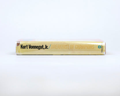 VINTAGE 1973 1ST ED. COPY OF "BREAKFAST OF CHAMPIONS" BY KURT VONNEGUT JR.