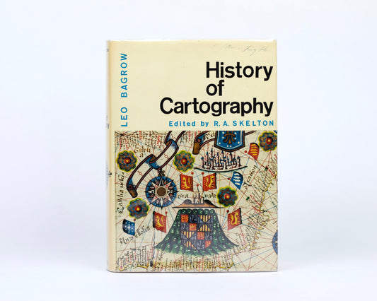 VINTAGE 1964 COPY OF "HISTORY OF CARTOGRAPHY" EDITED BY R.A. SKELTON