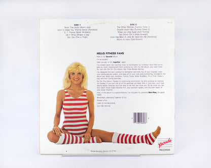 VINTAGE 1982 "JOANIE GREGGAINS AEROBIC SHAPE UP II" LP