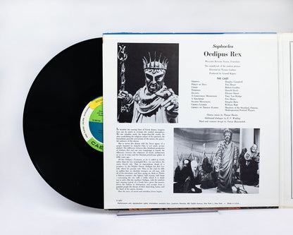 2012 2-LP SET OF SOPHOCLES' "OEDIPUS REX" PERFORMED BY THE STRATFORD SHAKESPEAREAN FESTIVAL PLAYERS