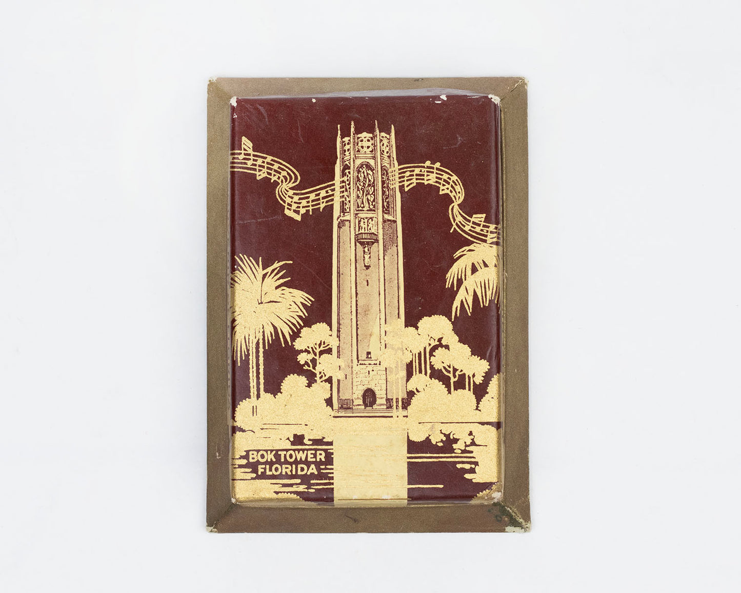 VINTAGE SOUVENIR BOK TOWER PLAYING CARDS