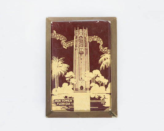 VINTAGE SOUVENIR BOK TOWER PLAYING CARDS