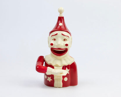 VINTAGE 1950S SAV-O MECHANICAL CLOWN BANK