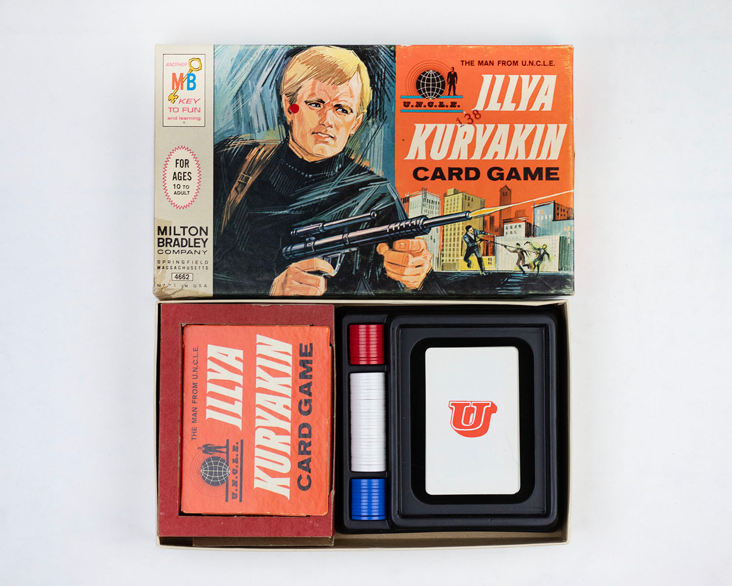 VINTAGE 1966 ILLYA KURYAKIN CARD GAME