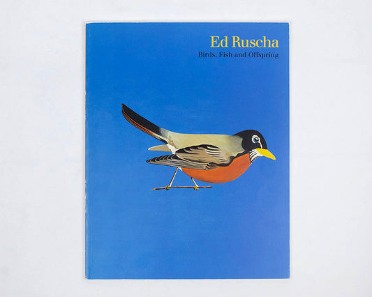 VINTAGE 2002 EXHIBITION CATALOG - ED RUSCHA: BIRDS, FISH AND OFFSPRING