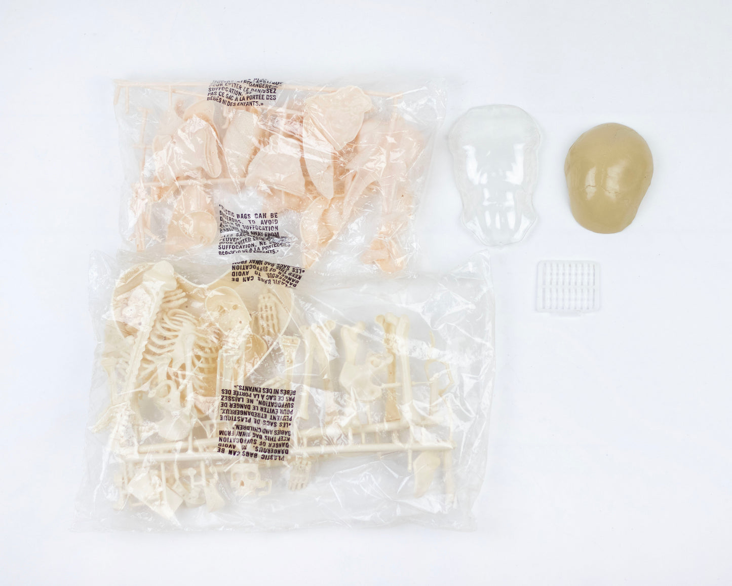 VINTAGE 1970S "THE VISIBLE MAN" ANATOMICAL HUMAN BODY MODEL KIT