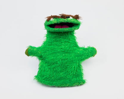 VINTAGE 1971 SESAME STREET "OSCAR THE GROUCH" HAND PUPPET