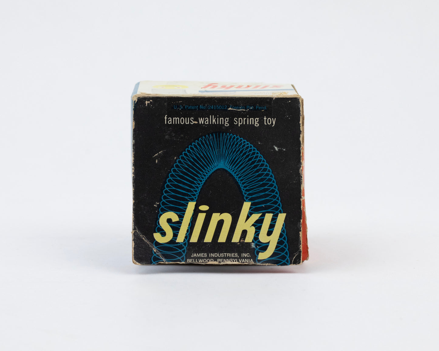 VINTAGE 1960S SLINKY TOY WITH BOX