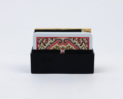VINTAGE 1947 SET OF TWO KEM PLAYING CARD DECKS WITH CASE