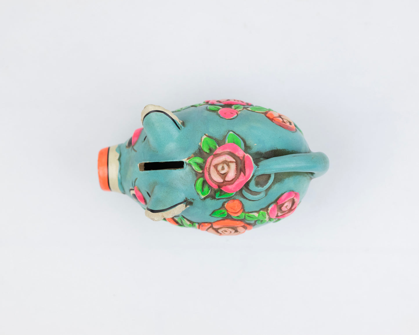 VINTAGE 1967 HOLIDAY FAIR PIGGY BANK