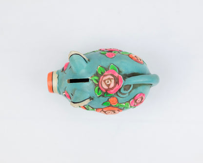 VINTAGE 1967 HOLIDAY FAIR PIGGY BANK