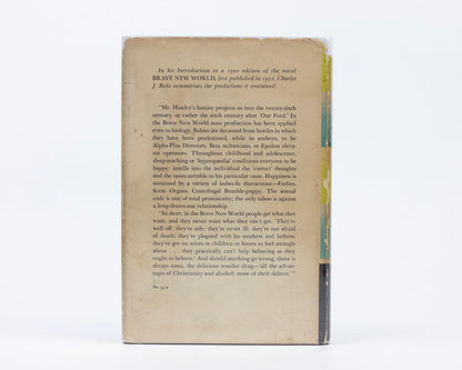 VINTAGE 1958 1ST ED. COPY OF "BRAVE NEW WORLD REVISITED" BY ALDOUS HUXLEY