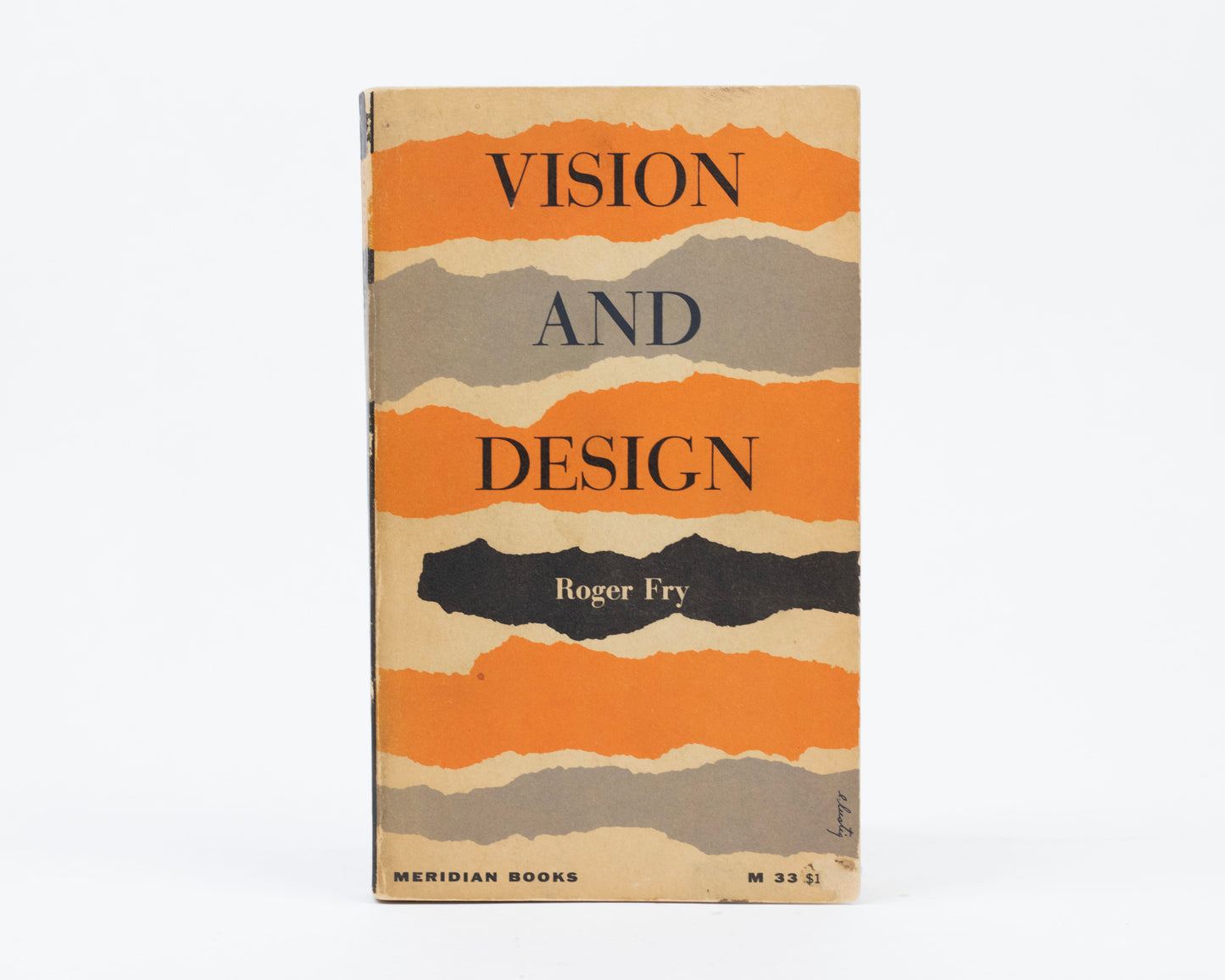 VINTAGE 1957 COPY OF "VISION AND DESIGN" BY ROGER FRY