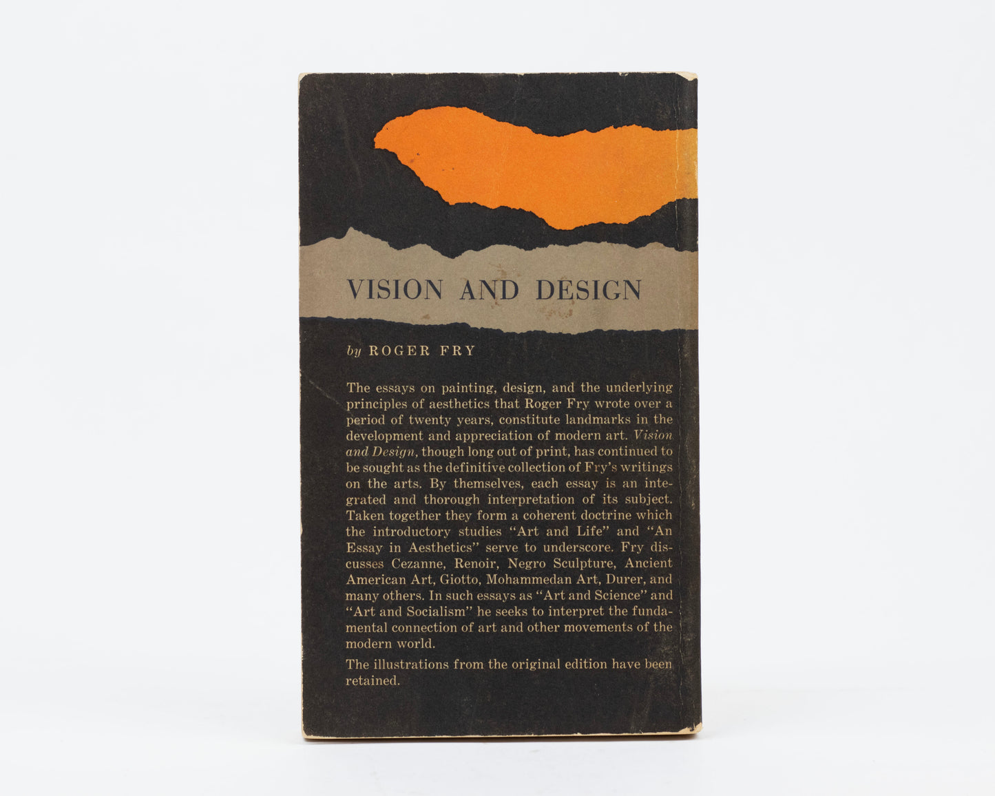 VINTAGE 1957 COPY OF "VISION AND DESIGN" BY ROGER FRY