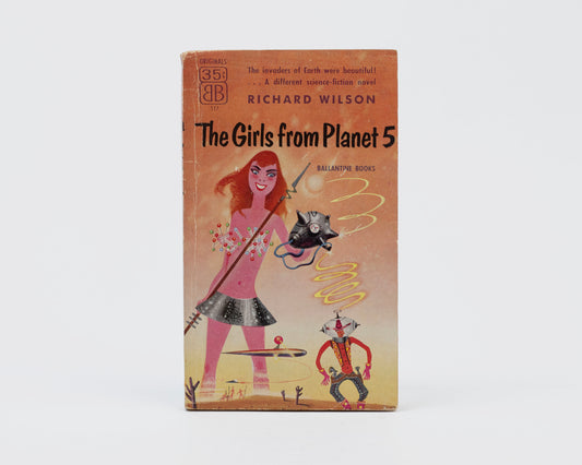 VINTAGE 1955 1ST ED. COPY OF "THE GIRLS FROM PLANET 5" BY RICHARD WILSON
