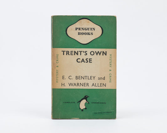 VINTAGE 1946 COPY OF "TRENT'S OWN CASE" BY E. C. BENTLEY & H. WARNER ALLEN