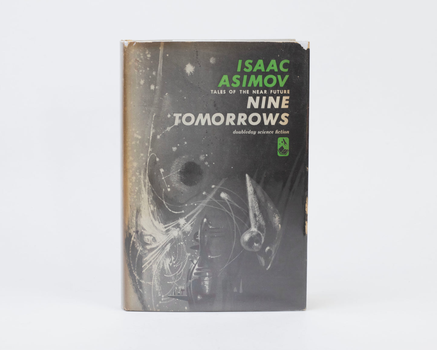 VINTAGE 1959 COPY OF "NINE TOMORROWS: TALES OF THE NEAR FUTURE" BY ISAAC ASIMOV