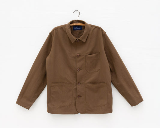 BDDW CHORE COAT - BROWN COTTON
