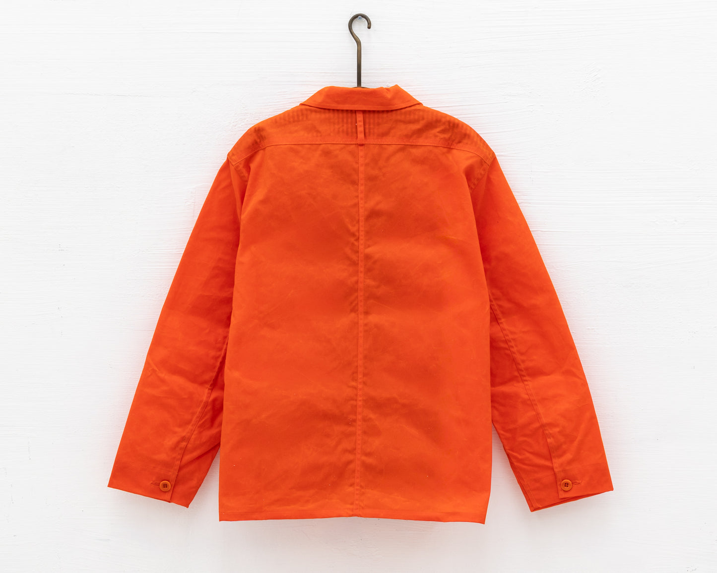 BDDW CHORE COAT - ORANGE WAXED COTTON