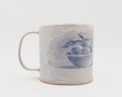 HAND-PAINTED CERAMIC COFFEE MUG - #5264