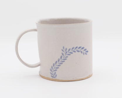 HAND-PAINTED CERAMIC COFFEE MUG - #5073