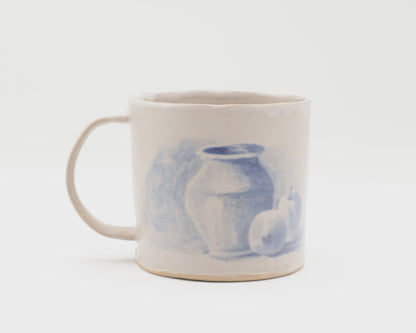 HAND-PAINTED CERAMIC COFFEE MUG - #5223