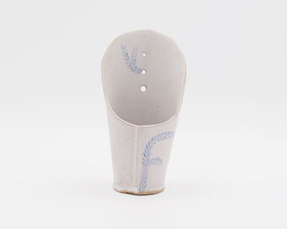 HAND-PAINTED CERAMIC HERB STRIPPER