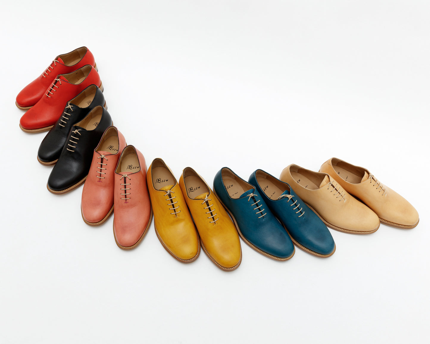 MEN'S LEATHER SHOES IN NERO